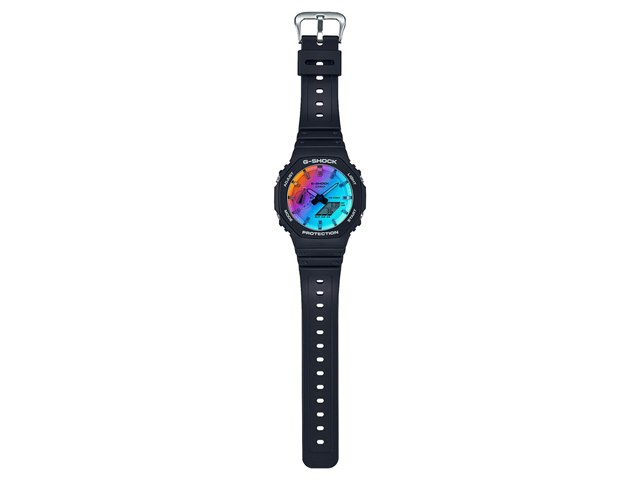 G-SHOCK Iridescent Colorシリーズ GA-2100SR-1AJFの製品画像