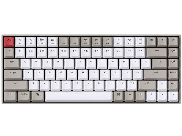 K2 Non-Backlight Wireless Mechanical Keyboard K2/V2-K1-US 赤軸の