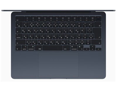 MacBook Air Liquid Retinaディスプレイ 13.6 MLY43J/A [ミッドナイト 