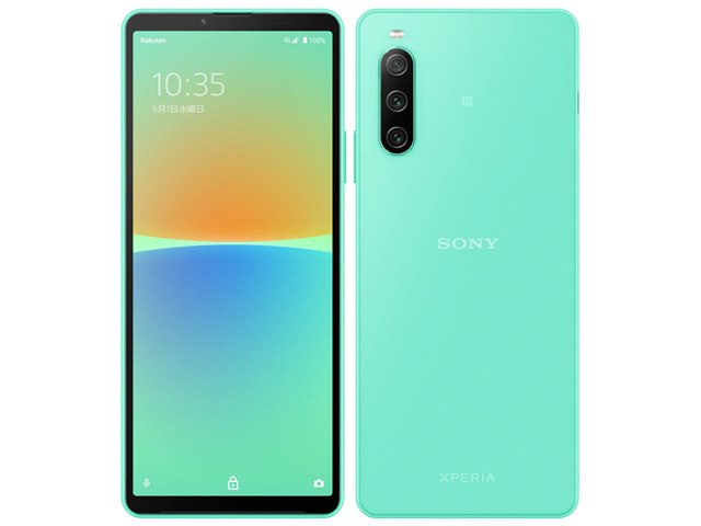 Xperia 10 IV 楽天モバイル [ミント]の製品画像 - 価格.com