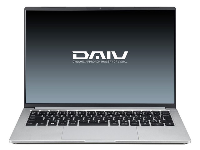 DAIV 4P-EVO Core i7 1165G7/16GBメモリ/512GB NVMe SSD/14型WUXGA液晶