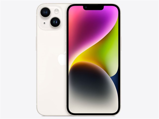 I phone 14(128GB)simフリ色-紫