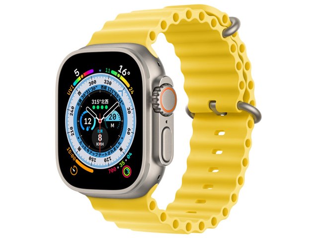 Apple Watch Ultra GPS+Cellularモデル 49mm MNHG3J/A [イエロー