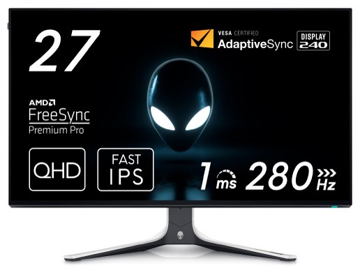Alienware AW2723DF [27インチ シルバーホワイト]の製品画像 - 価格.com