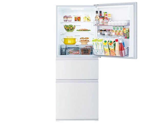 【極美品】東芝 冷蔵庫　VEGETA GR-U33SC-WU マットホワイトドア数3ドア