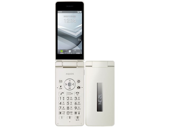 AQUOS ケータイ4 ホワイト 本体　未使用に近い AQUOS ケータイ4 [ホワイト]の製品画像 - 価格.com
