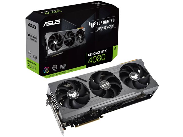 TUF-RTX4080-16G-GAMING [PCIExp 16GB]の製品画像 - 価格.com