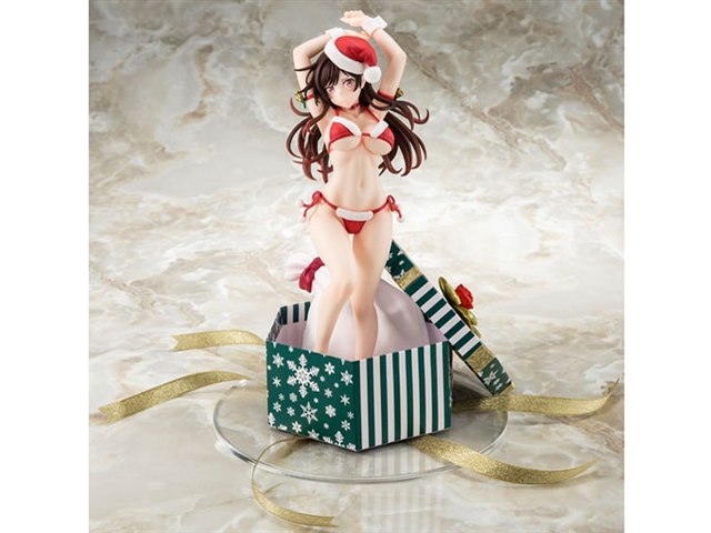 彼女、お借りします 1/6 水原千鶴 サンタビキニdeふわもこ