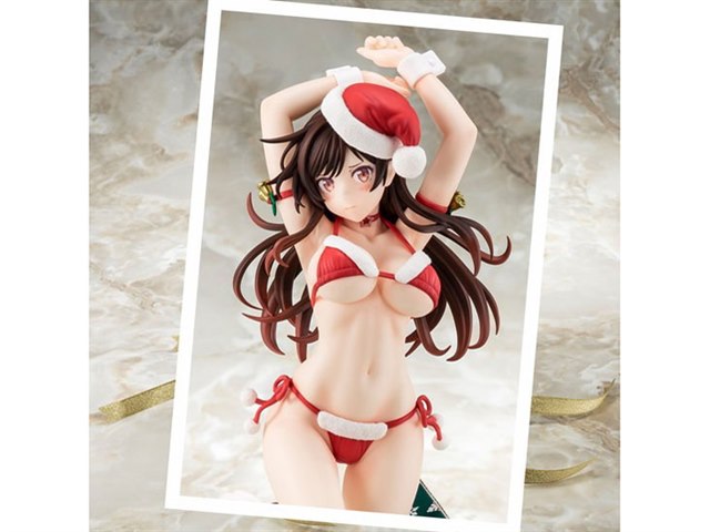 彼女、お借りします 1/6 水原千鶴 サンタビキニdeふわもこ