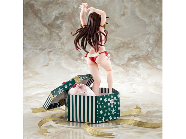 彼女、お借りします 1/6 水原千鶴 サンタビキニdeふわもこフィギュア