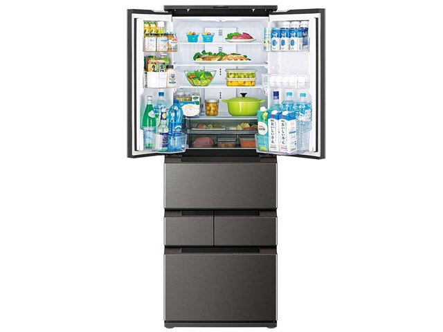 SHARP SJ-MF50K-H ブラック冷蔵庫 SJ-MF50K | 冷蔵庫：シャープ