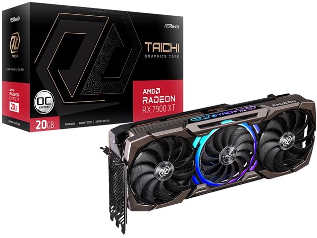 Radeon RX 7900 XT Taichi 20GB OC [PCIExp 20GB]の製品画像 - 価格.com