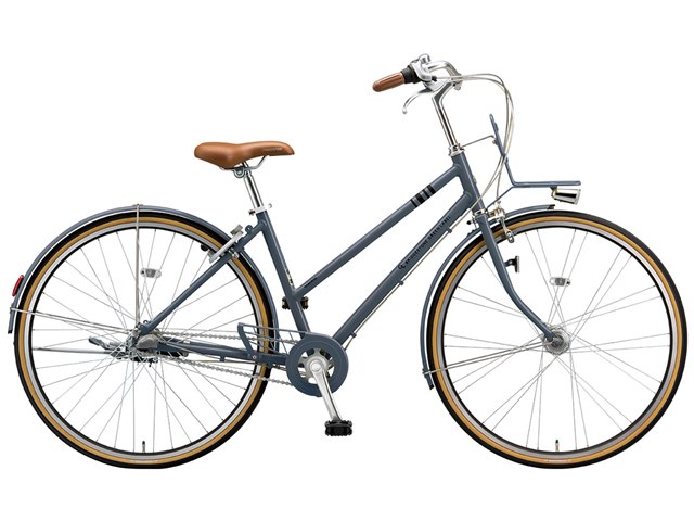 MYPALLAS シティサイクル アッシュブルー 自転車 ママチャリ ユアサプライムス.com｜MYPALLAS マイパラス シティサイクル MC507