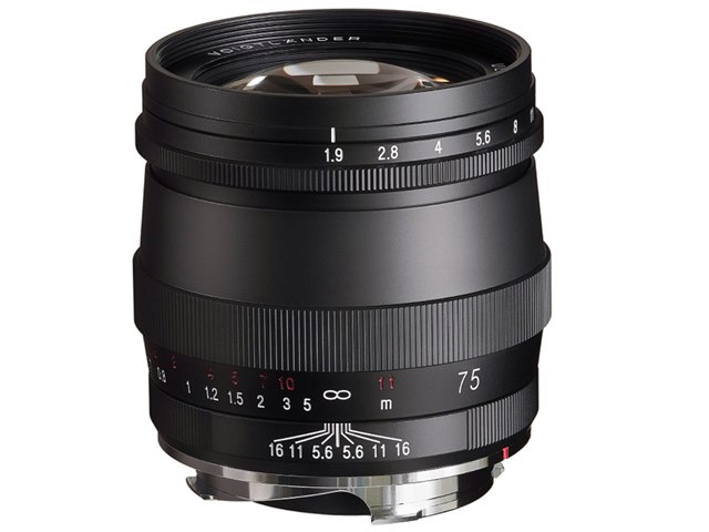 �t�H�N�g�����_�[ ULTRON 75mm F1.9 VM MC [�}�b�g�u���b�N�y�C���g]