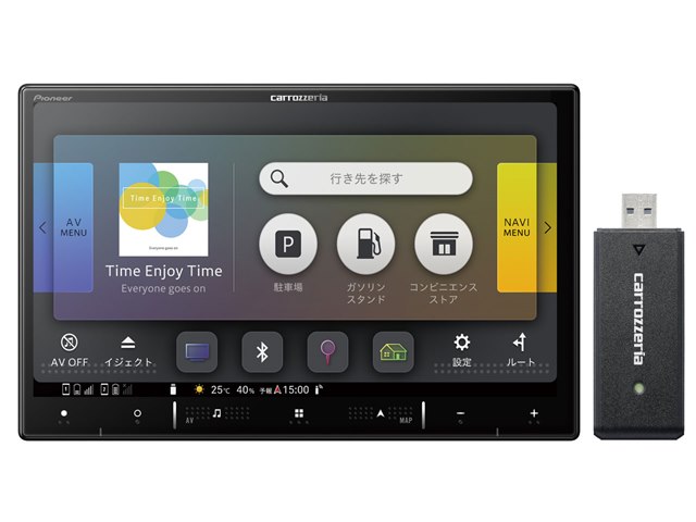 新品パイオニア carrozzeria AVIC-RF721-DC カーナビ 楽ナビ 9V