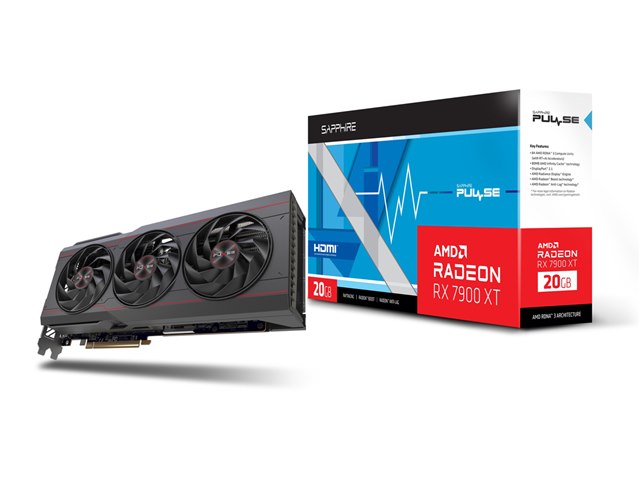 グラフィックボード・グラボ・ビデオカード Sapphire Pulse Radeon RX 7900 XTX 24GB SAPPHIRE SAPPHIRE PULSE Radeon RX 7900 XTX GAMING OC 24GB GDDR6