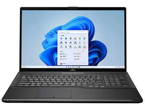 FMV LIFEBOOK NH77/H1 FMVN77H1B [ブライトブラック]の製品画像 - 価格.com