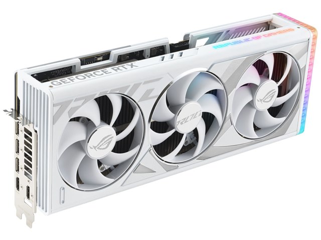 ROG-STRIX-RTX4090-O24G-WHITE [PCIExp 24GB]の製品画像 - 価格.com