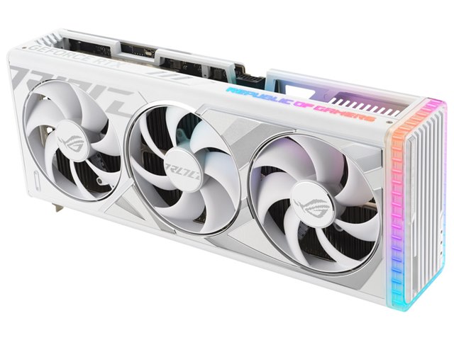 ROG-STRIX-RTX4090-O24G-WHITE [PCIExp 24GB]の製品画像 - 価格.com