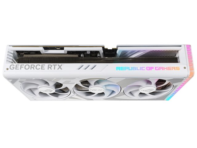 ROG-STRIX-RTX4090-O24G-WHITE [PCIExp 24GB]の製品画像 - 価格.com