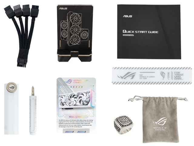 ROG-STRIX-RTX4090-O24G-WHITE [PCIExp 24GB]の製品画像 - 価格.com