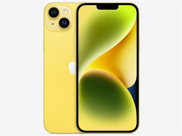 iPhone 14 Plus 128GB SIMフリー [イエロー]の製品画像 - 価格.com