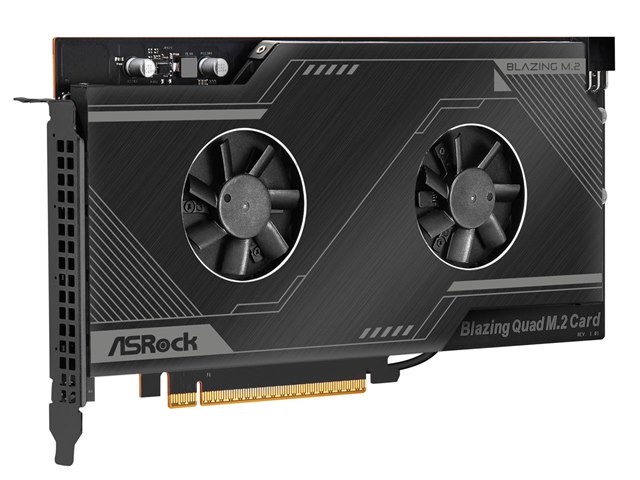 Blazing Quad M.2 Card [M.2]の製品画像 - 価格.com