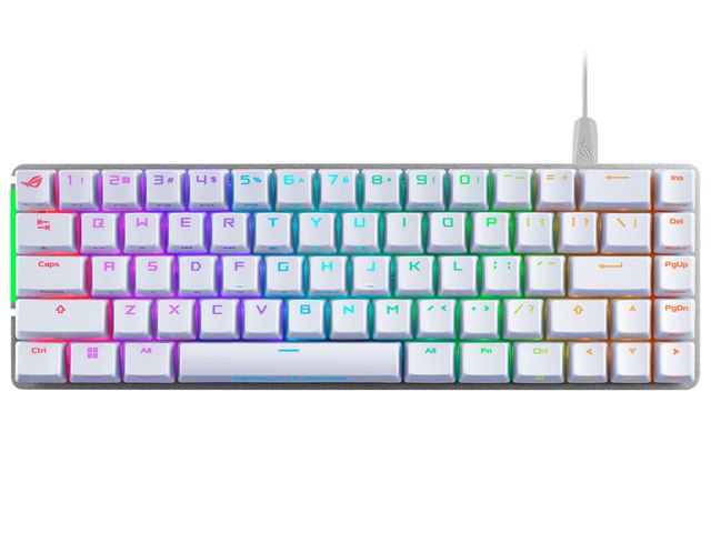 ASUS キーボード ROG Falchion Ace 赤軸 [White] ROG Falchion Ace 赤軸 [White]の製品画像 - 価格.com