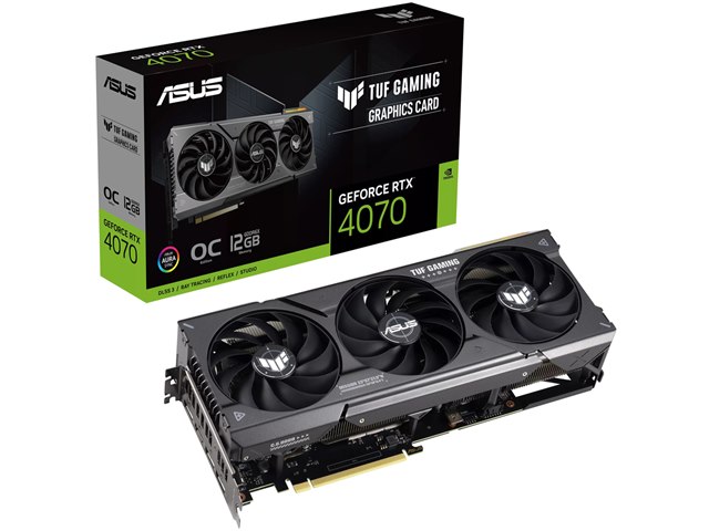 TUF-RTX4070-O12G-GAMING [PCIExp 12GB]の製品画像 - 価格.com