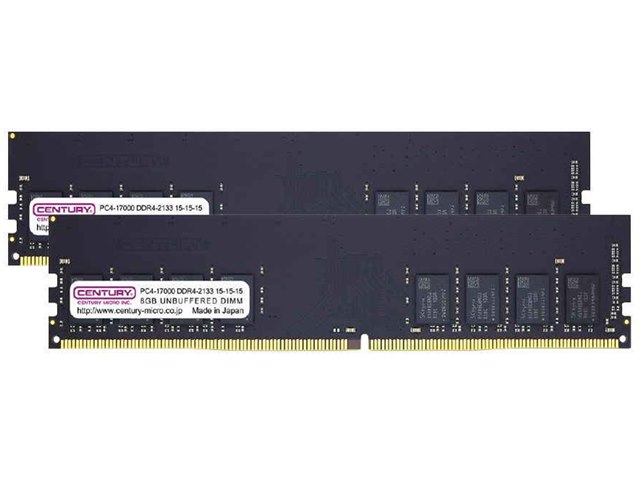 CB8GX2-D4U2133H [DDR4 PC4-17000 8GB 2枚組]の製品画像 - 価格.com