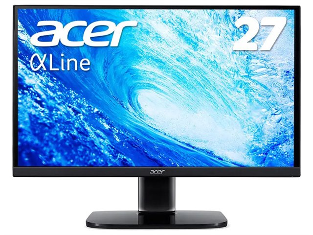 新品未開封 acer ゲーミングモニター KA270Hbmix 27インチ Acer スタンダードモニター 27インチ フルHD VA 100Hz 1ms HDMI1