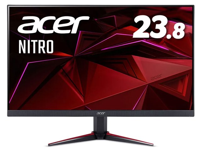NITRO VG0 VG240YEbmiix [23.8インチ ブラック]の製品画像 - 価格.com