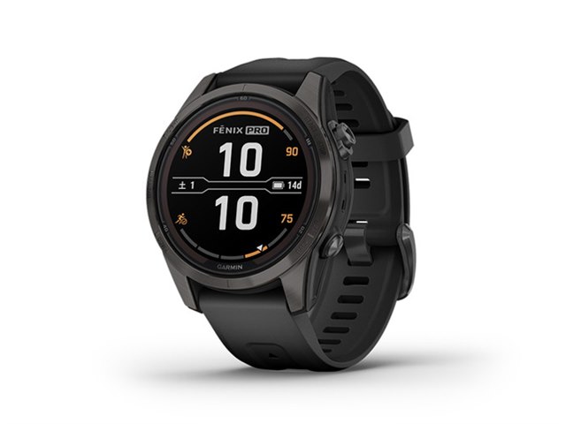 fenix 7S Pro Sapphire Dual Power 010-02776-52 [Ti Carbon Gray