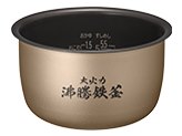 沸騰鉄釜 ふっくら御膳 RZ-W100GM(K) [漆黒]の製品画像 - 価格.com