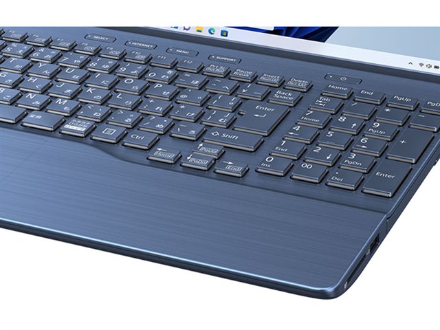 FMV LIFEBOOK AH53/H2 FMVA53H2L [メタリックブルー]の製品画像 - 価格.com