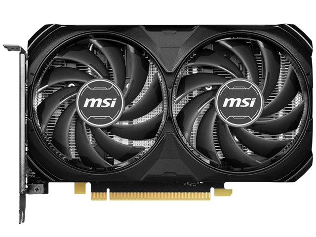 GeForce RTX 4060 Ti VENTUS 2X BLACK 16G OC [PCIExp 16GB]の