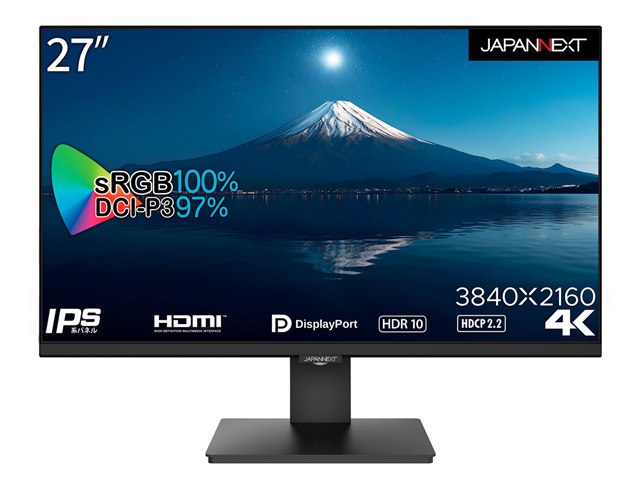 【生産終了品】JAPANNEXT JN-IPS2770UHD 27インチ　4K JN-IPS2708UHDR [27インチ]の製品画像 - 価格.com