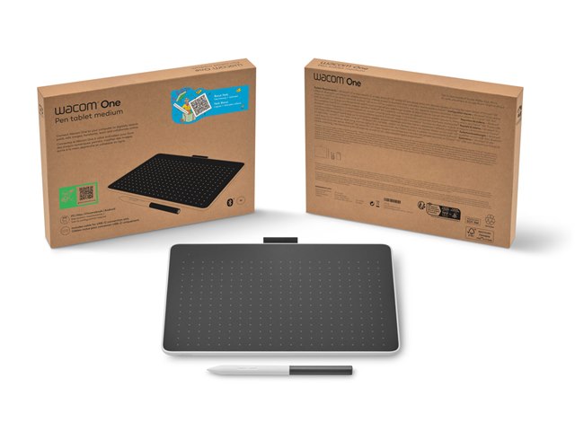 Wacom One ペンタブレット ミディアム CTC6110WLW0D wacom（ワコム） One by Wacom Small CTL-472/K0-C ペンタブレット