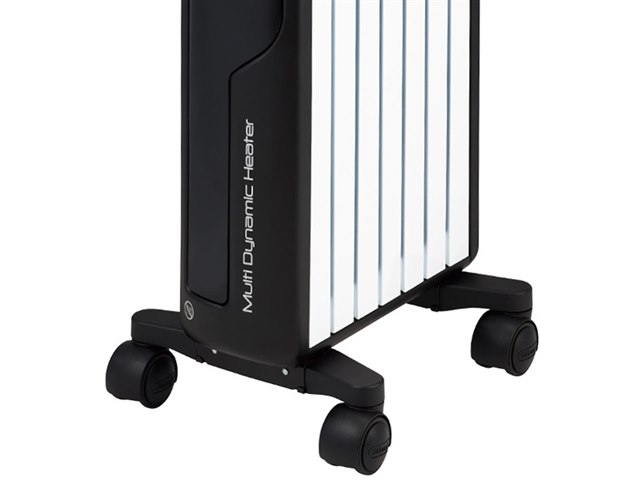 【極美品】デロンギ　マルチダイナミックヒーター　新モデル　MDHS09-BK マルチダイナミックヒーター MDHS09-BK [ピュアホワイト+マット