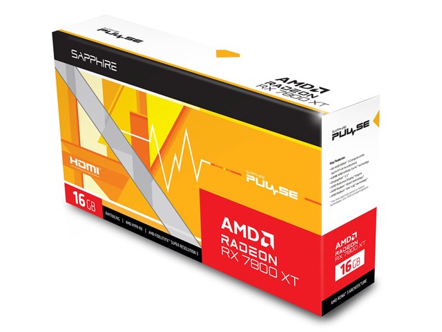 グラフィックボード・グラボ・ビデオカード SAPPHIRE PULSE RADEON RX 7800XT Amazon | SAPPHIRE PULSE Radeon RX 7800 XT GAMING 16GB GDDR6