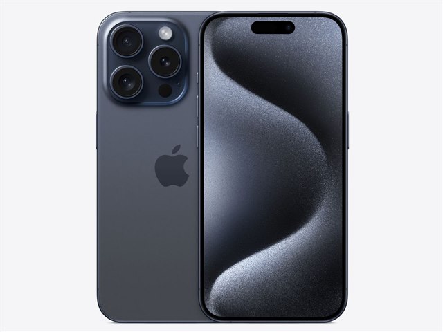iPhone 15 Pro 128GB SIMフリー [ブルーチタニウム]の製品画像 - 価格.com