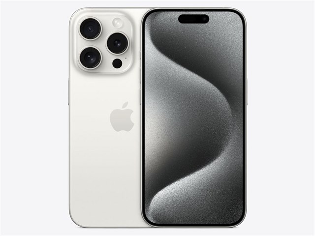 iPhone 15 Pro 256GB SIMフリー [ホワイトチタニウム]の製品画像 - 価格.com