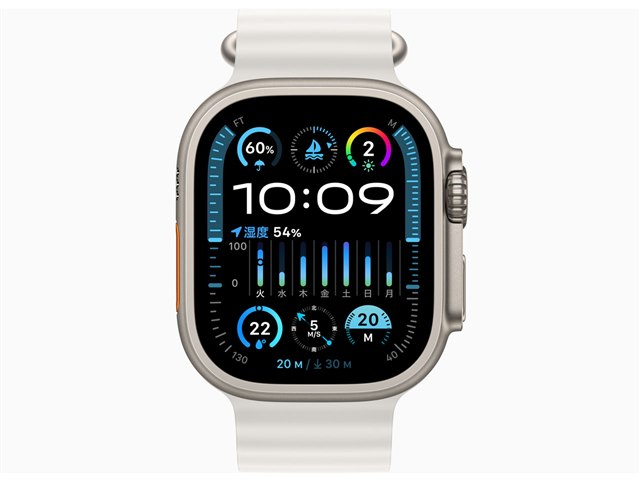 Apple Watch Ultra 2 GPS+Cellularモデル 49mm MREJ3J/A [ホワイト