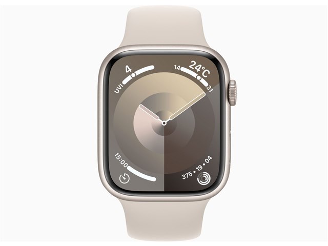Apple Watch Series 9 GPSモデル 45mm MR963J/A [スターライトスポーツ ...