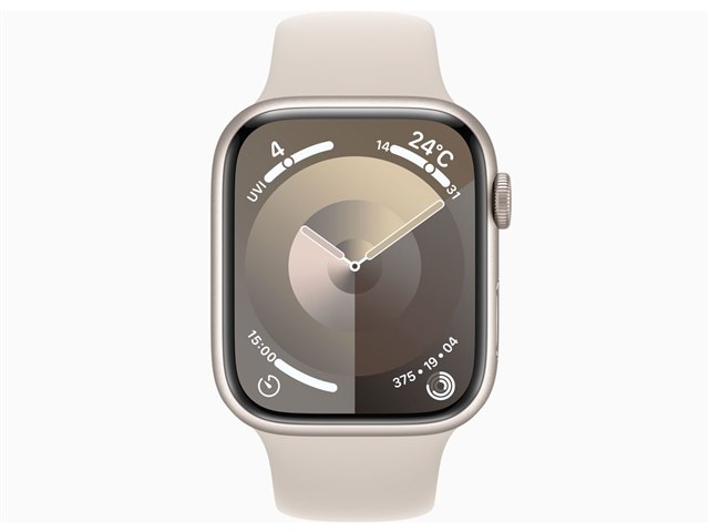 Apple Watch Series 9 GPSモデル 45mm MR973J/A [スターライトスポーツ