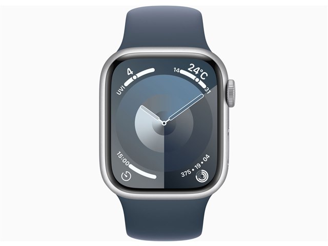 Apple Watch Series 9 GPSモデル 41mm MR903J/A [シルバー/ストーム ...