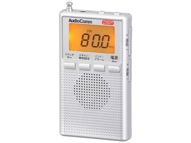 AudioComm RAD-P300S-S [�V���o�[]