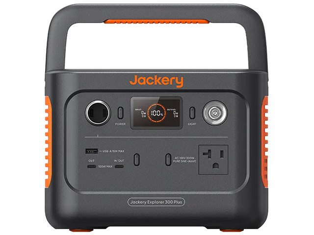 Jackery �|�[�^�u���d�� 300 Plus JE-300B