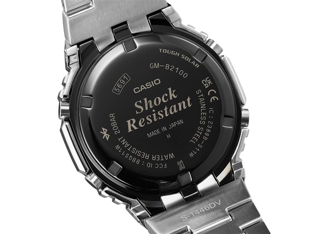 超人気モデル　カシオ　G-SHOCK GM-B2100PC-1AJF G-SHOCK「GM-B2100PC-1AJF」をレビュー。“フルメタル”最新作の実力とは