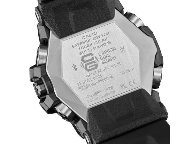 G-SHOCK マスター オブ G マッドマスター GWG-B1000-1AJFの製品 G-SHOCK マスター オブ G マッドマスター GWG-B1000-1AJFの製品